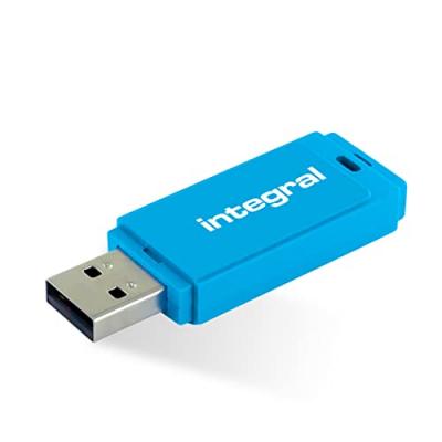 Int&eacute;gral Neon bleu cl&eacute; USB 3.0 - 32 Go