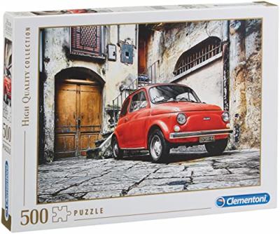 Puzzle 500 pi&egrave;ces : fiat 500