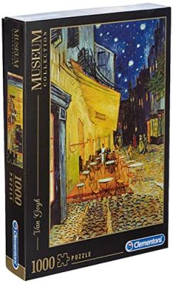 Puzzle 1000 pi&egrave;ces - van gogh : le caf&eacute;, le soir