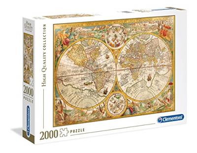 Puzzle 2000 pi&egrave;ces - ancient map