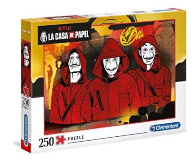 Puzzle 250 pi&egrave;ces Clementoni La Casa de Papel 