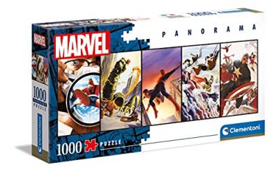 Puzzle 1000 pi&egrave;ces Marvel Panorama [Nouveaut&eacute;] 