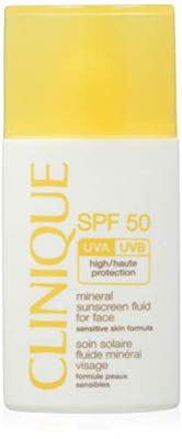 Clinique Cr&egrave;me Facial Min&eacute;ral Liquide SPF 50 30 ml