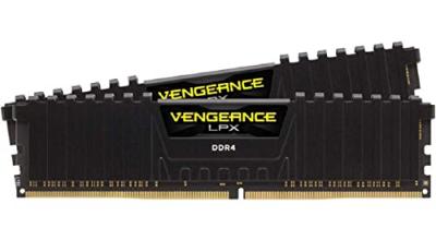 Vengeance LPX 16Go (2x8Go) DDR4 3200MHz C16 XMP 2.0 Kit de M&eacute;moire Haute Performance - Noir