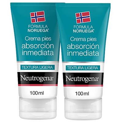 Neutrogena Cr&egrave;me pour les pieds &agrave; absorption imm&eacute;diate 2x100ml