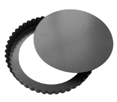 DE BUYER Moule &agrave; tarte cannel&eacute; fond amovible 20 cm