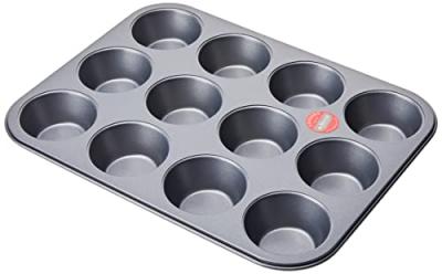 Moule 12 muffins Multicolore De Buyer