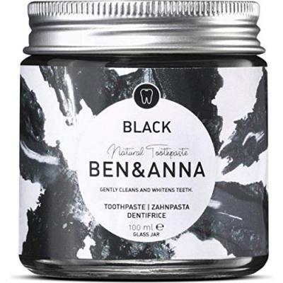 Ben & Anna Dentifrice P&acirc;te en Pot Black 100g