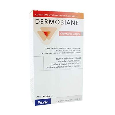PILEJE Dermobiane cheveux et ongles bo&icirc;te 40 g&eacute;lules