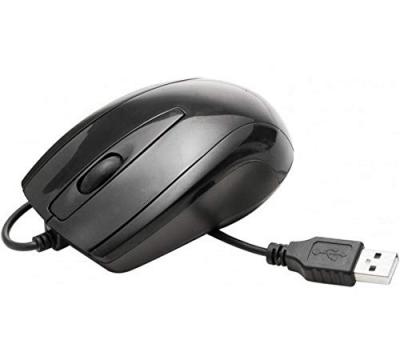 Souris optique USB noire &eacute;co