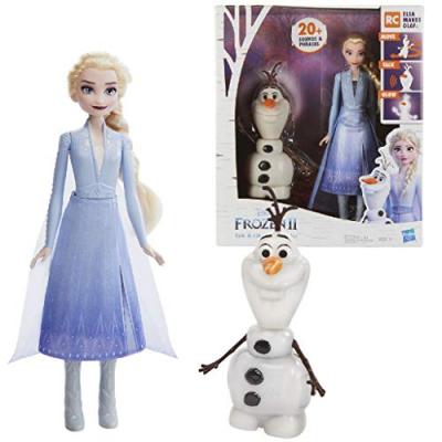 Frozen 2 olaf et elsa parlant et brillant