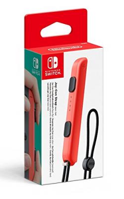 Dragonne Nintendo Switch Joy-Con Rouge n&eacute;on 
