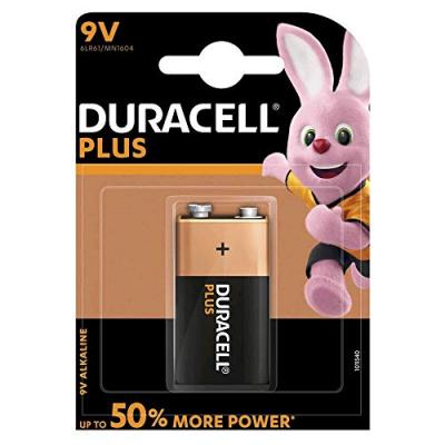 Duracell - Pile Alcaline - 9Vx1 Plus Power (6LR61)