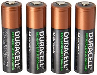Blister de 4 batteries rechargeables NiMH HR6 AA 2500 mAh 