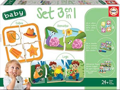 Set 3 en 1 Baby Educa