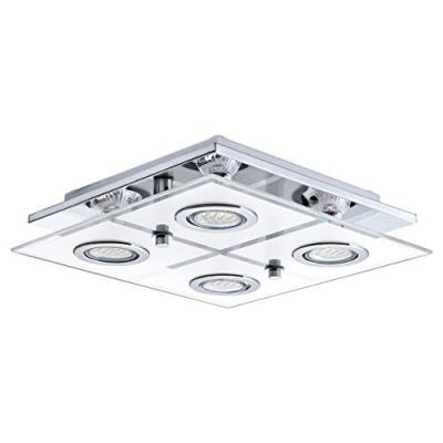 Plafonnier CABO 4 ampoules chrome