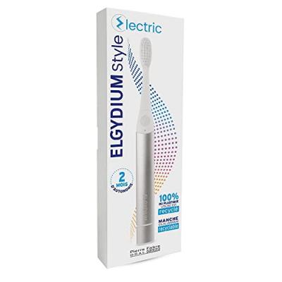ELGYDIUM Style Electric&acute;Brosse&agrave;dents&eacute;lectrique argent