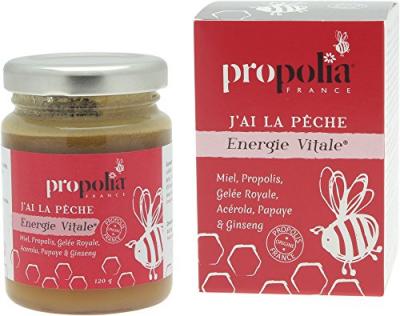 Propolia Energie Vitale - Miel, propolis et gel&eacute;e royale - Pot 120g