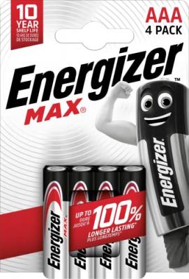 Energizer Pile alcaline AAA / LR3 Max - Lot de 4