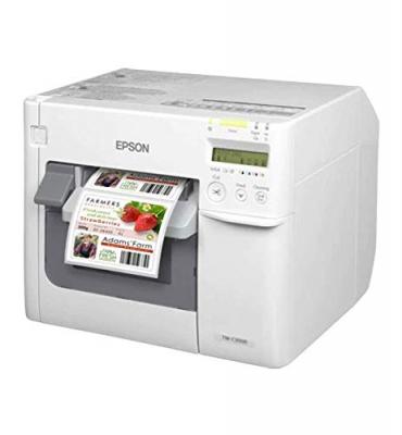 Imprimante d'Etiquette Epson TM C3500 Ethernet Jet d'Encre USB Blanc
