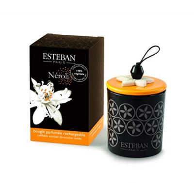 ESTEBAN Bougie d&eacute;corative parfum&eacute;e N&eacute;roli