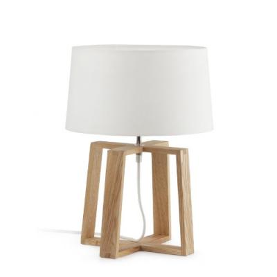 Lampe de table blanche Bliss 1 ampoule