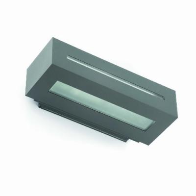 Applique gris fonc&eacute; 1 x 15 w west 1