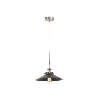 Suspension noire Marlin 1 ampoule