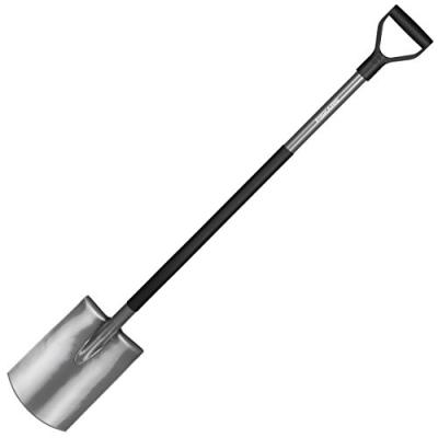 B&ecirc;che ergonomique Fiskars &agrave; bord droit