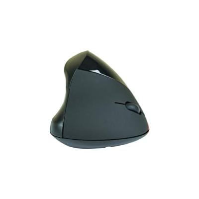 Souris verticale sans fil noire