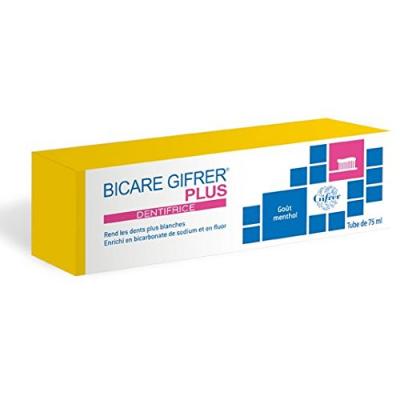 Gifrer Bicare Plus Dentifrice Go&ucirc;t Menthol 75ml