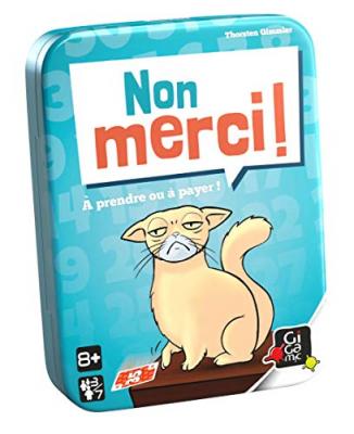 Jeu de soci&eacute;t&eacute; Gigamic Non Merci 