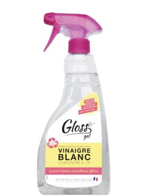Vinaigre blanc en gel 750mL parfum citron