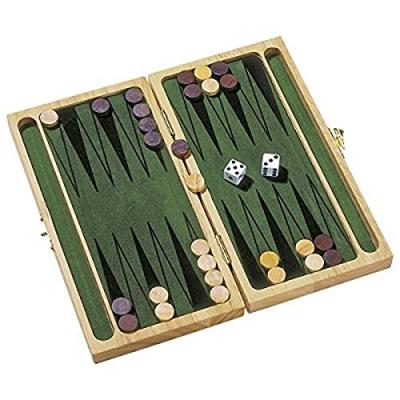 Jeu de backgammon en bois