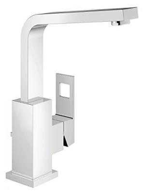 Mitigeur lavabo EUROCUBE bec haut - Chrom&eacute;