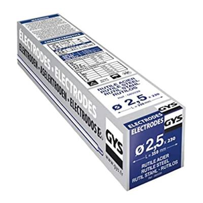230 &eacute;lectrodes acier diam. 2.5