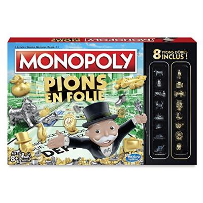 Monoploy Pions en folie Hasbro Gaming