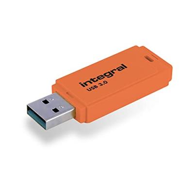 Cl&eacute; USB Integral 3,0 32GB Neon Orange