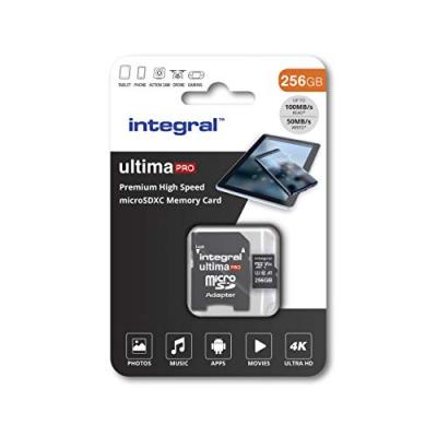 Cartes memoire INTEGRAL INMSDX 256 G-100/90 V 30