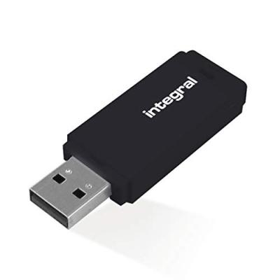 Cl&eacute; USB 2.0 Integral 16 Go Noire 