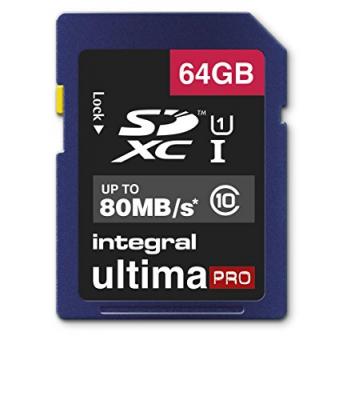 Cartes memoire SDHC 64 GO CL 10/80