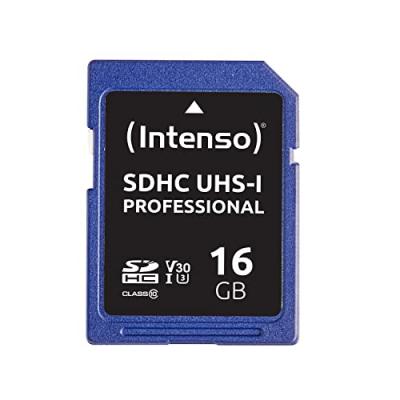 Intenso - carte m&eacute;moire flash - 16 Go - SDHC UHS-I 