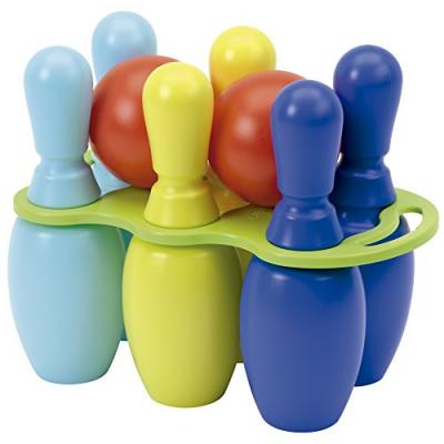 Jeu de bowling g&eacute;ant : 6 quilles