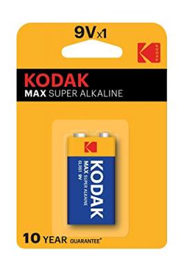 KODAK Pile alcaline MAX 6LR61 - 9V 