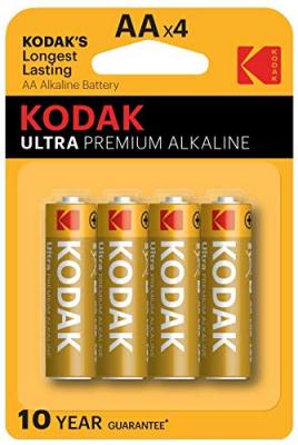 KODAK - Pile - Ultra Premium Alcaline - AA / LR06 - Pack de 4 