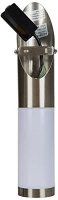 Applique ext&eacute;rieure inox - plastique opal