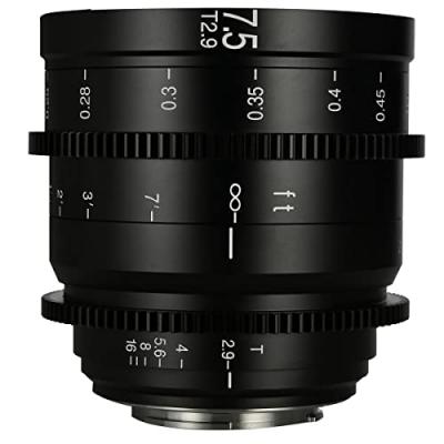Laowa 7.5mm T2.9 Zero-D S35 Cine - Fuji X objectif vid&eacute;o
