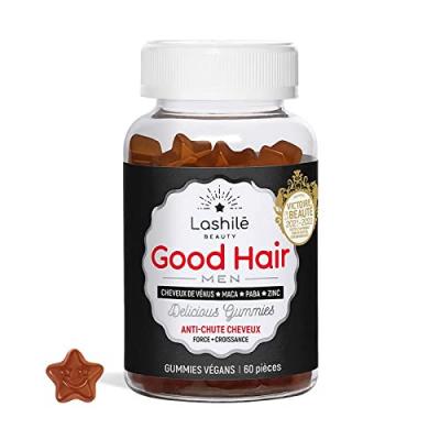 LASHILE BEAUTY Good Hair Men 60 gummies