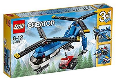 Lego L'h&eacute;licopt&egrave;re &agrave; double rotor - 31049