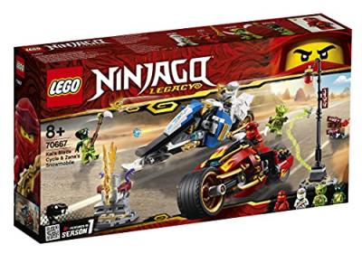 70667 La moto de Kai et le scooter des neiges